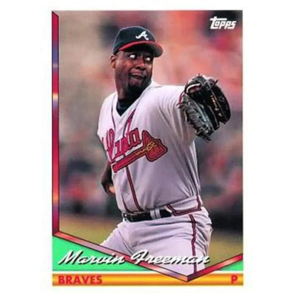 1994 Topps Marvin Freeman # 374 Atlanta Braves